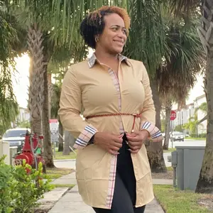 Bedazzled Shirt Dress