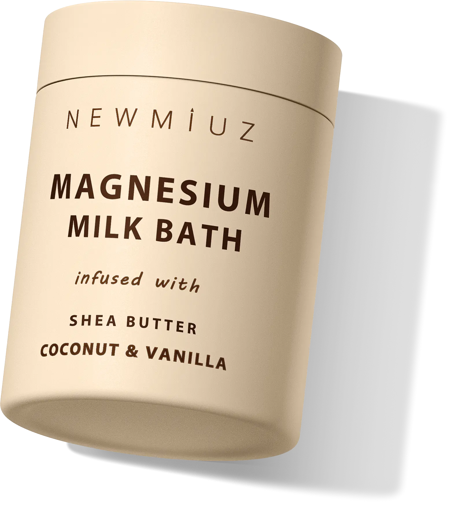 Magnesium Milk Bath Soak 300g - Coconut Vanilla & Shea Butter - Moisturizing Spa Powder for Soft Skin & Muscle Relief
