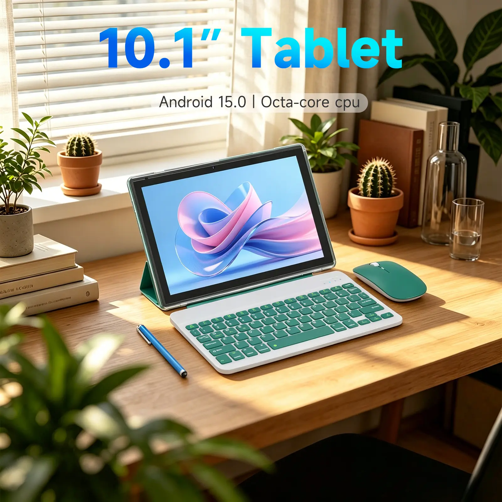 PEICHENG Android 15.0 Tablet 10.1