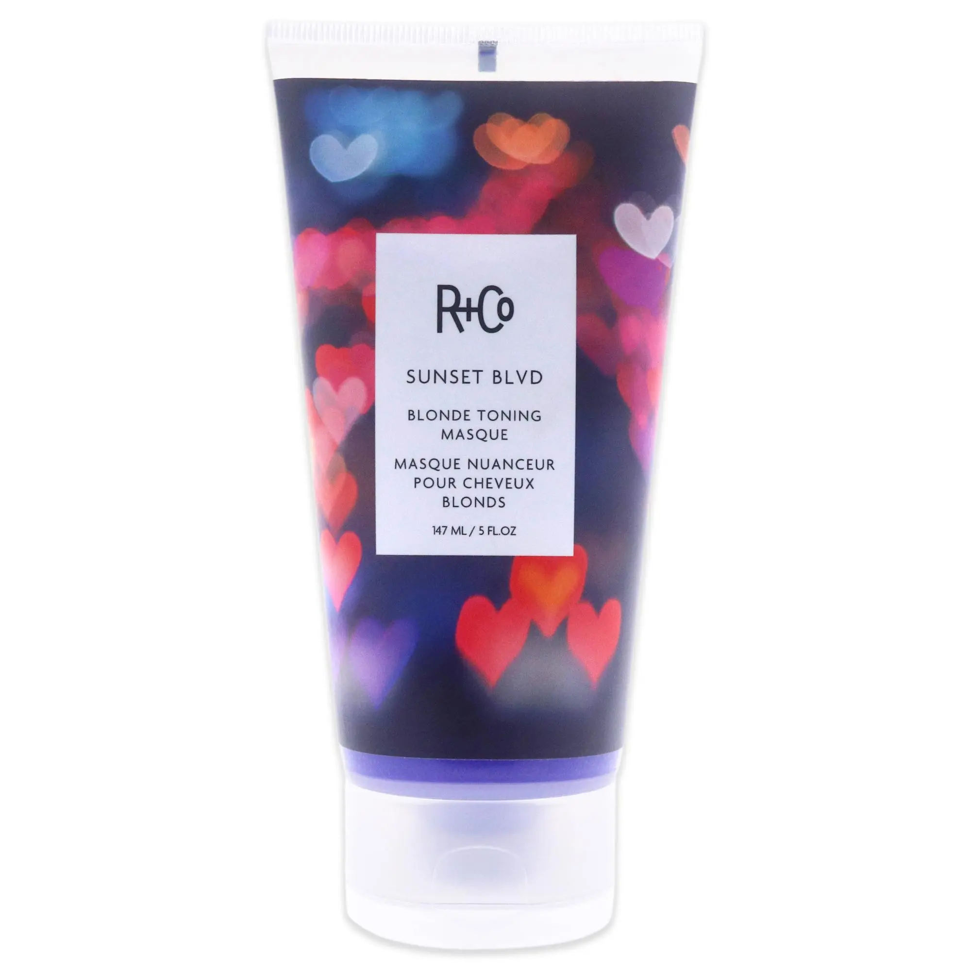 R+Co Sunset Blvd Blonde Toning Masque, Unisex Use Hair Mask - 5 oz