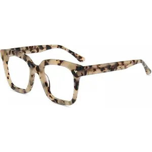 2023  Blue Light Glasses for Women Men Large Frame Anti  & UV Protection Computer Gaming Blue Blocker Eyeglasses()