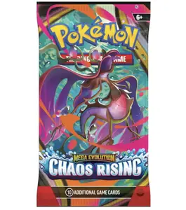 Pokemon Mega Evolution ME04 Chaos Rising Booster Pack - Trading Card Game