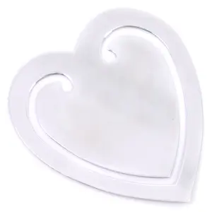 Pre-owned Tiffany & Co. Sterling Silver 925 (Ag925) Small Leather Goods Tiffany & Co Silver 925 Heart Bookmark