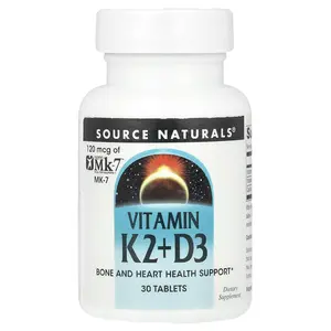 Source Naturals Vitamin K2+D3 , 30 Tablets