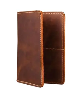 Priam Elegant Handmade Cowhide Leather Passport Cover