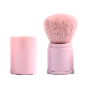 Portable Makeup Brush with Case, Mini Blush Brush, Travel Powder Brush — Gift Ideas