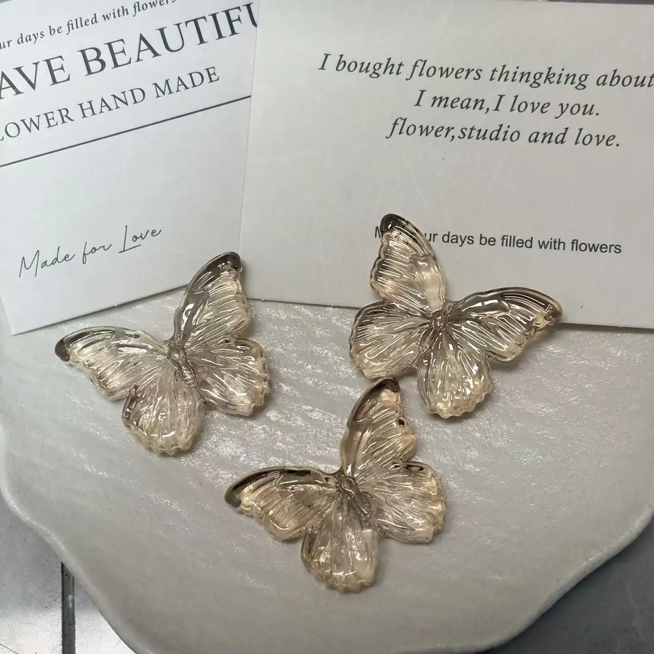 Transparent Series butterfly