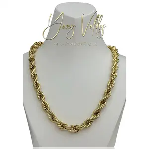 Rope chain 9.5mm bold and classic style