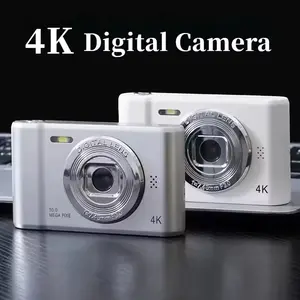 4K 44MP Digital Travel Camera - Perfect for Vlogs and Selfies