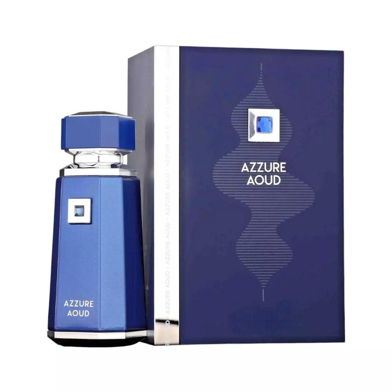 Fragrance World Azzure Aoud Eau de Parfum Spray Unisex 3.4 Oz (100ml)