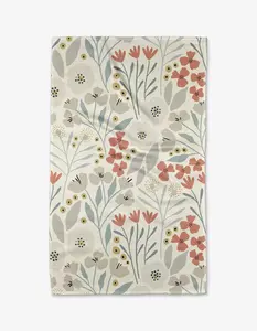Fiona Cream Geometry Tea Towel