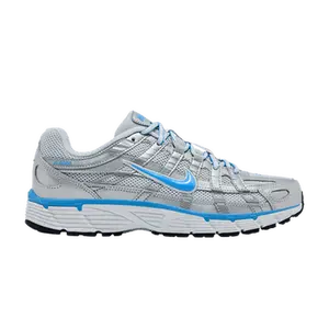 Nike P-6000 'Metallic Platinum University Blue'
