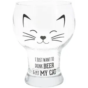 My Cat 15 oz. Pilsner Glass