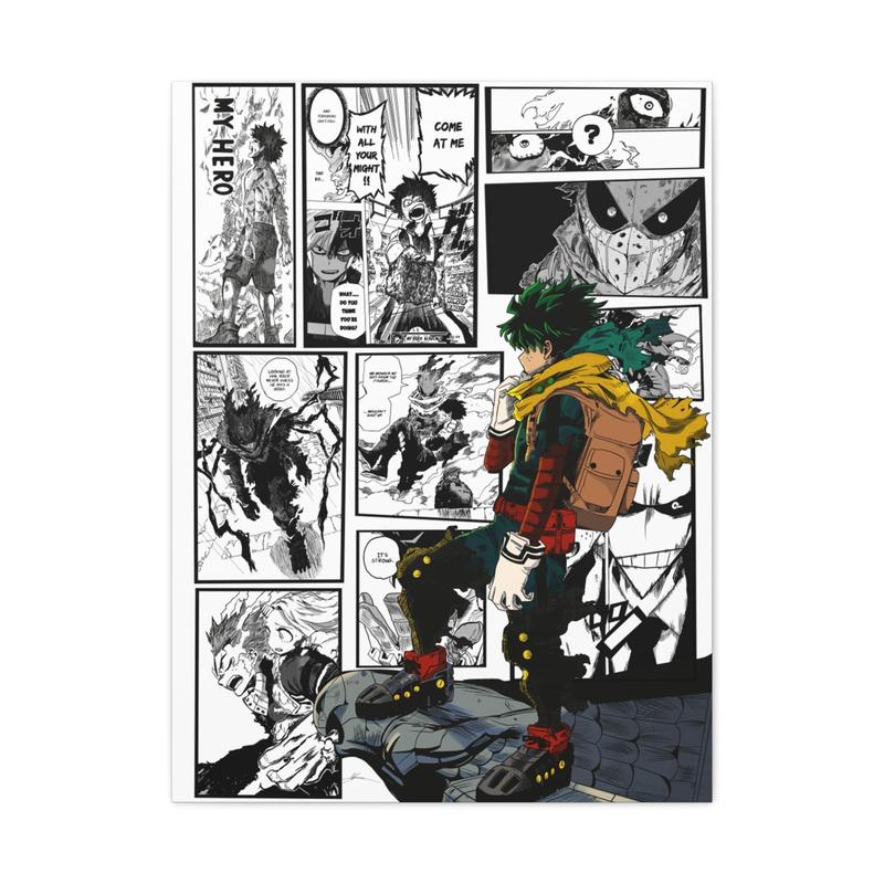 Dark Deku Manga  Print My Hero Academia Anime Wall Art, Poster Gifts