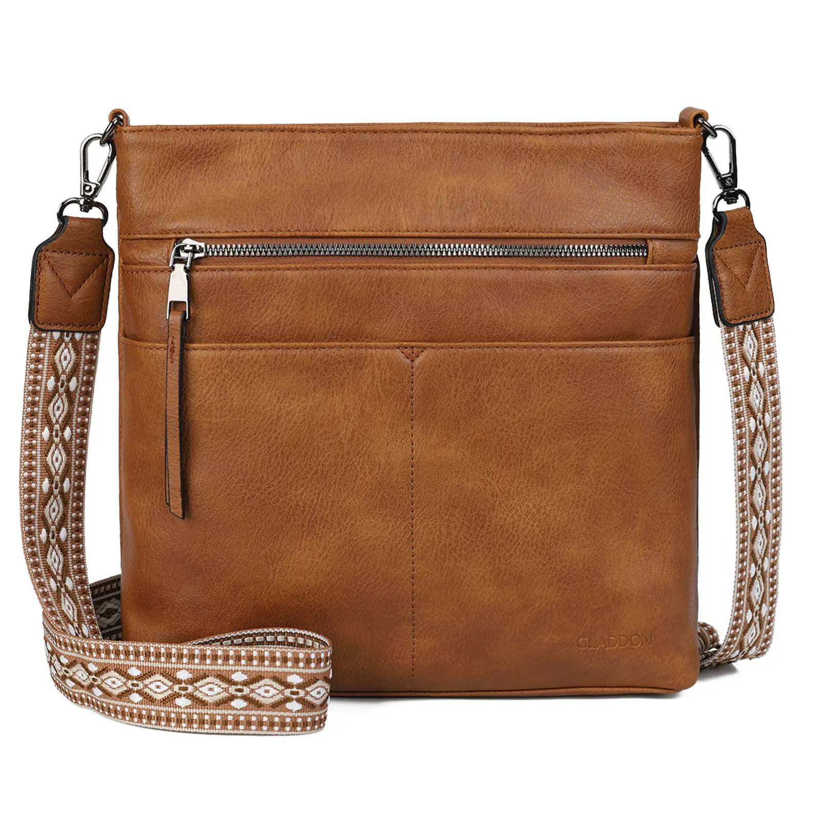 Retro Minimalist Solid Color PU Crossbody Shoulder Bag for Women, Stylish Lightweight Purse with Large Capacity, Versatile Handbag for Daily Commute & Travel, Practical Multi Storage
