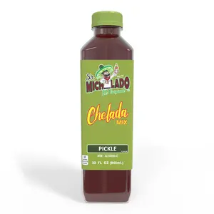 PICKLE Chelada Mix - Sr. Michelado - Bottle Michelada Mix Beverage Flavor