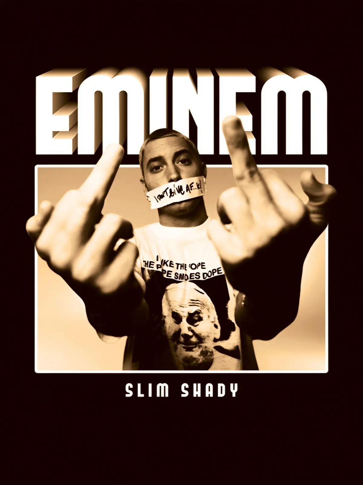 EMINEM Wall Art Concert Poster reprint rapper 11x17 +FREE EXTRA
