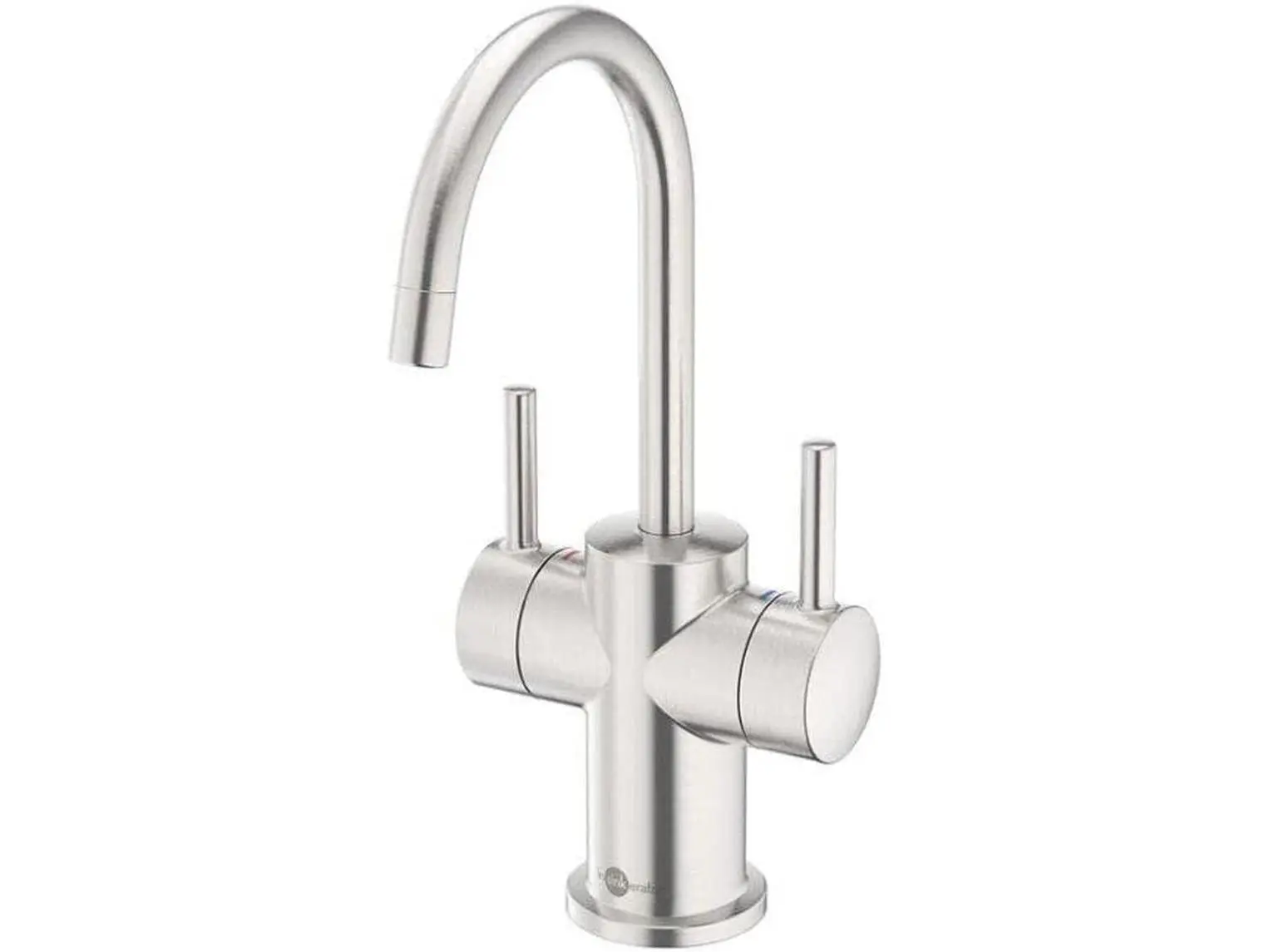 InSinkErator Modern 3010 Lever 1-Hole Brass Body Kitchen Tap - Chrome Finish, 4.3 lbs, Instant Hot/Cold Drinking Water Kitchen Fixture