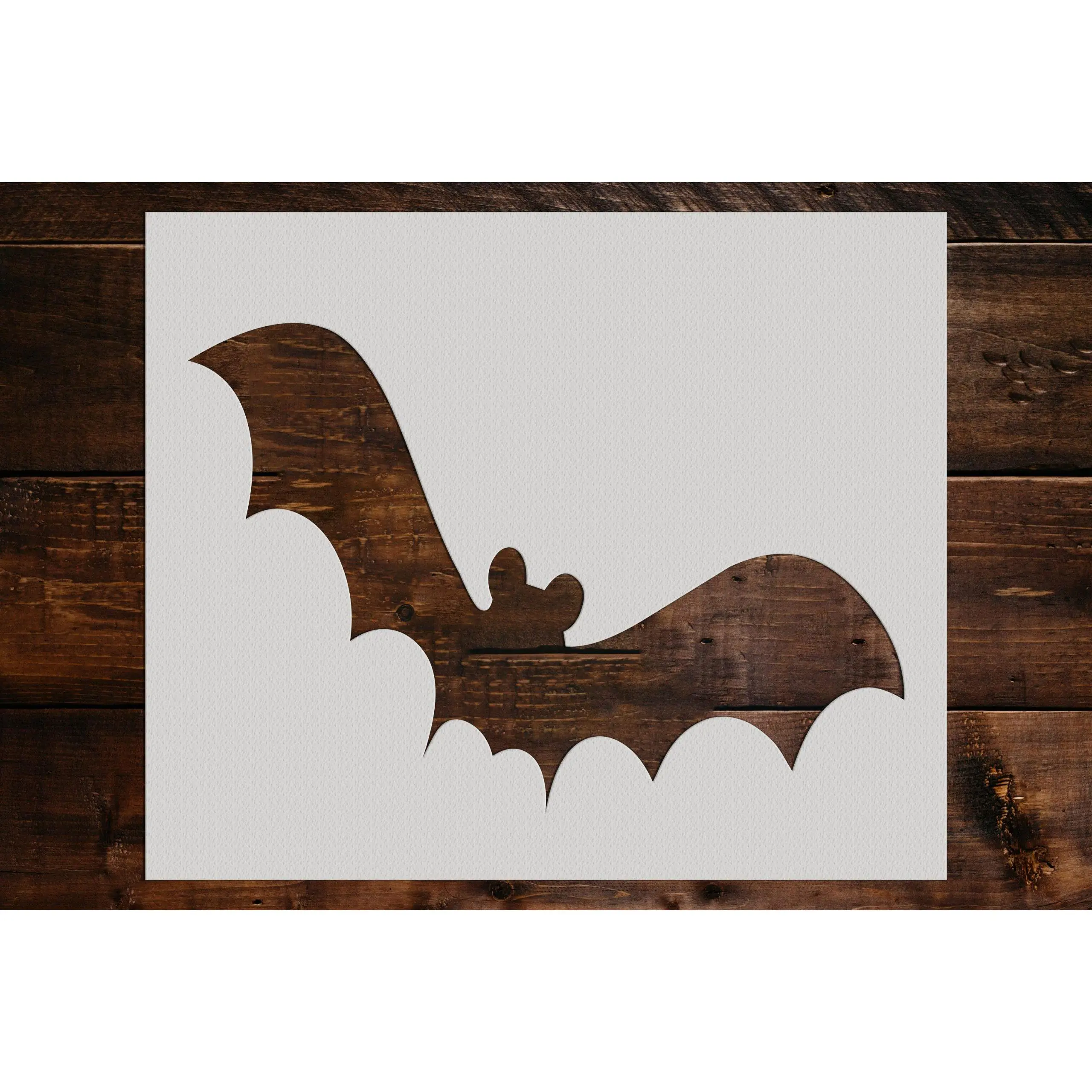 Bat Stencil - Art and Wall Stencil