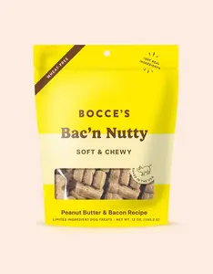 Bac'n Nutty Soft & Chewy, 12 oz.
