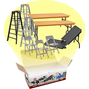 Tables, Ladders & Chairs Match Accessory Set for Wrestling Action Figures