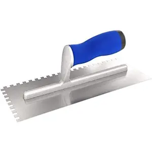 " Tool 14-306 Notched Trowel - 1/2"" Square - Cg Handle", "1/2"" x 1/2"" square notch"