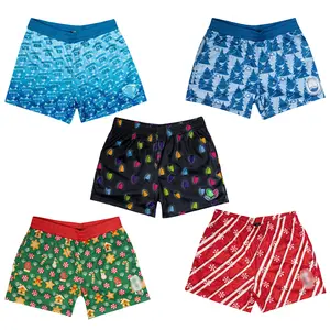 .Clove Store - Baseball Lifestyle 101 Shorts – Candy Cane Shorts | Christmas Edition | Cool Summer Streetwear | Premium Mesh Comfort | Elastic Waistband | Perfect Christmas Gift for Kids and New Year Gift New Year