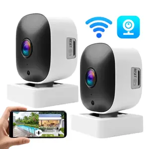 2.4G WiFi Smart Window,1080P Wall Security Camera,Infrared Night Vision & Human Detection, 2-Way Audio Phone App Portable Camera Home Monitoring Camera for Home Security Move Tracking 24/7 Recording Burglar Deterrent Alarm Cloud/SD Storage