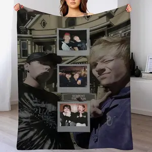 Blanket Sam and Colby Blanket Soft Comfortable Warm Wool Blanket Fan Gift Suitable for Room Sofa Office Bed Car Camping Sofa Decoration Comfortable Plush Beach 30"x40",summervibes