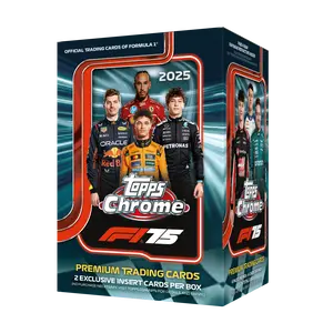 2025 Topps Chrome Formula 1 F1 Trading Cards Blaster Value Box