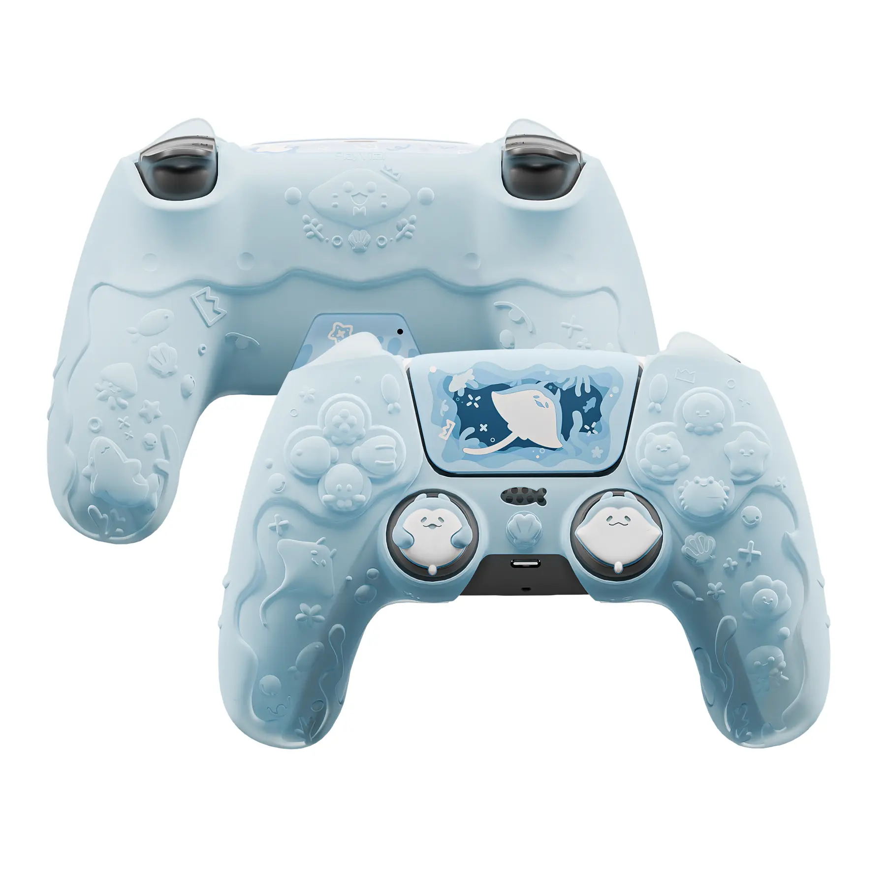 Manette PS5 Dualsense Custom Naruto - Noir/Rouge - Ouvert Mais Jamais Utilisée