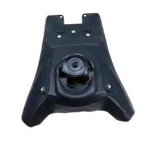 Motorcycle Gas Tank Fuel Petrol Gasoline Tank with Cap for TTR110 TTR110E TTR 110cc and TTR110 Style Pitpro Dirt Pit Bike Mini Bike Trail Motocross Offroad Motorbike Powersports