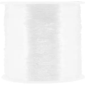 0.8mm Stretchy Transparent  String - 100 Yards Clear Elastic Beading Cord Thread for Bracelet Making, Necklace &  Making