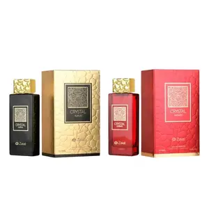 Zakat Perfumes | Crystal Aurum + Garnate Bundle | His & Her's | 3.4 oz Per Bottle | Eau de Parfum