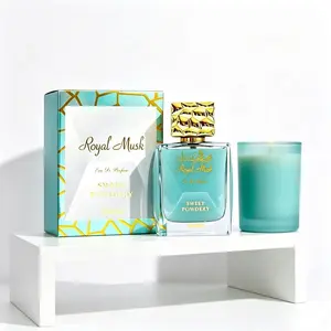 Royal Musk Sweet Powdery Perfume for Women 100ML, Soft Musk Long Lasting Eau De Parfum, Fresh Clean Everyday Scent