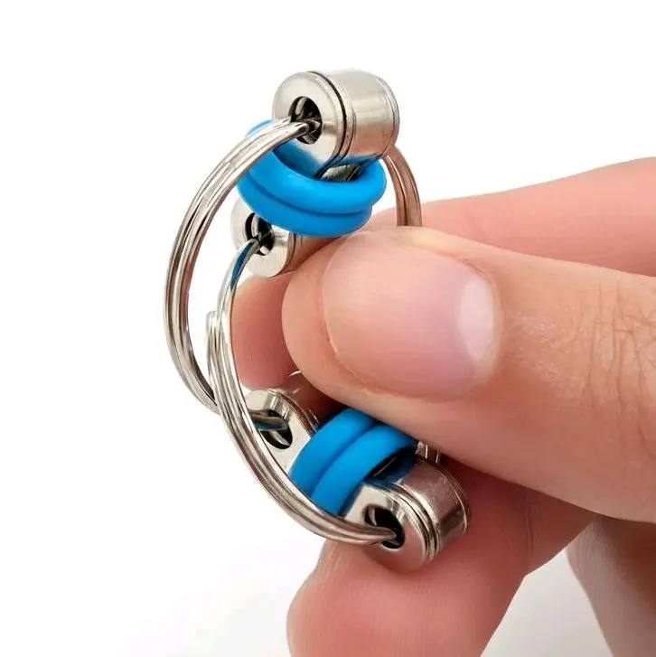 Flip Chain Quiet Fidget Toy | Custom Personalization | Sensory Tactile Toy Flip Chain Quiet Fidget Toy | Custom Personalization | Sensory Tactile Toy