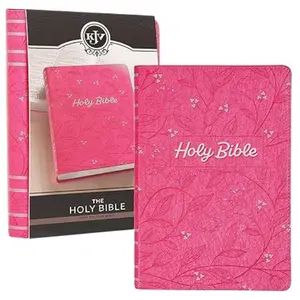 KJV Holy Bible, Gift Edition King James Version, Faux Leather Flexible Cover, Pearlized Cherry (KJV Gift Editions) Imitation Leather – July 1, 2023