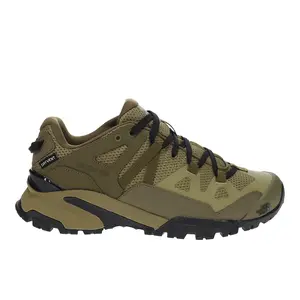 The North Face Mens Ultra 112 Waterproof Trail Running Sneakers Shoes - Green