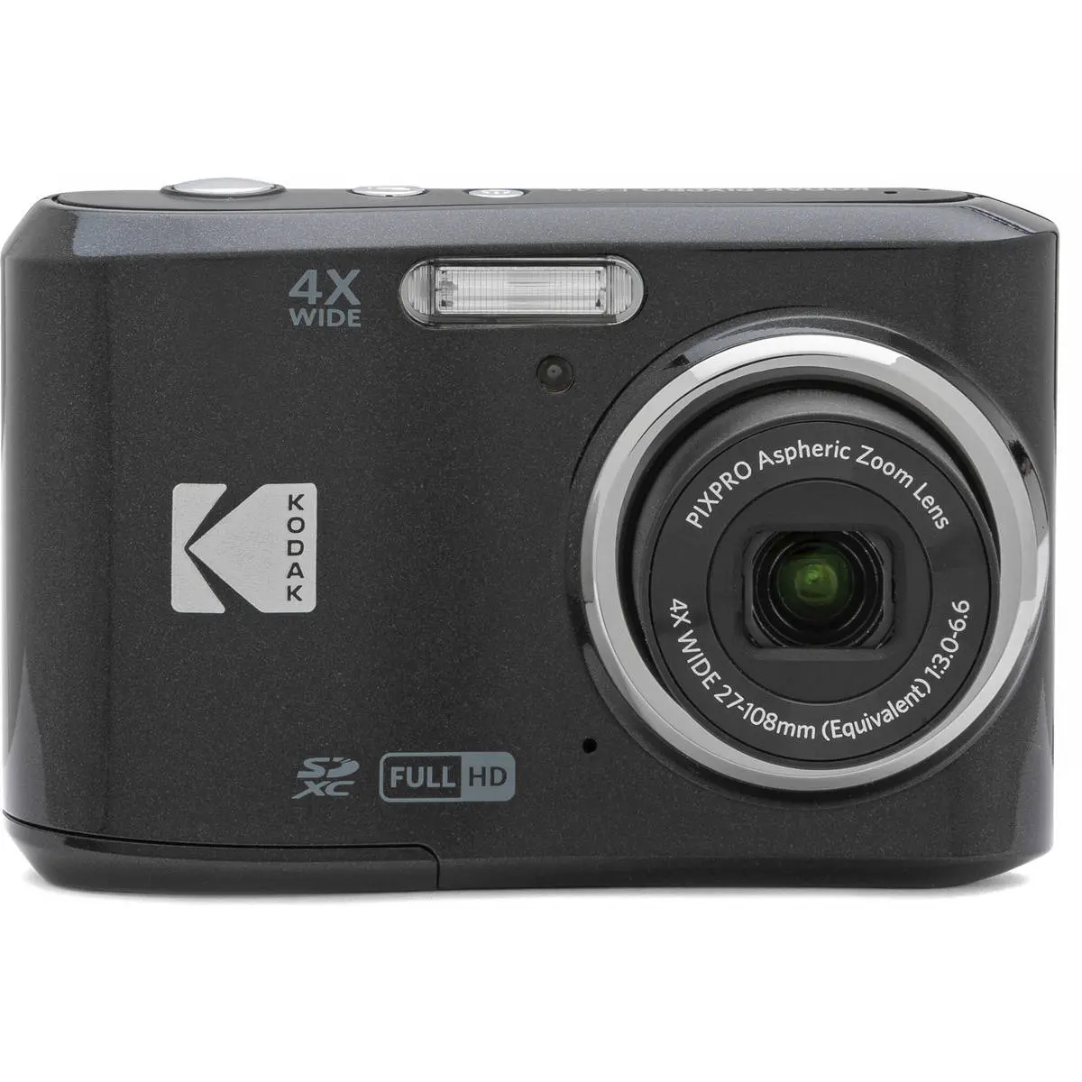 Kodak PIXPRO FZ45 Friendly Zoom 16MP Full HD Digital Camera, Black