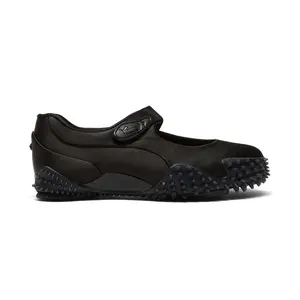 PUMA Womens Mostro Fey Satin Slip On Sneakers Shoes Casual - Black
