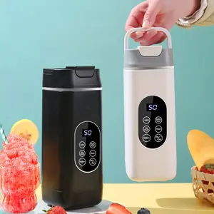 Portable Powerful Blender Cup, Wireless Mini Juicer, Compact Milkshake Mixer, 5-Hour Ice Storage, BPA-Free, Easy Clean, Travel-Friendly, Portable Usb Blender