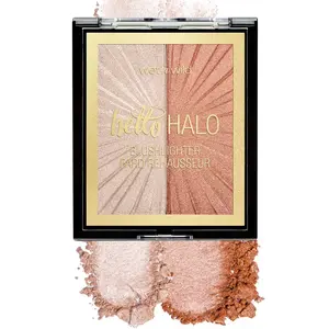 MegaGlo Blushlighter, Blendable Blush & Highlighter Set, Shimmery Metallic Finish, Highlight Bling
