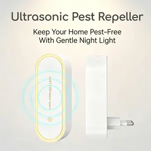 Fly Repellents Ultrasonic Plug in,Portable Noiseless Aroma Diffuser for Home | Multifunctional Aroma Diffuser Night Light for House, Garage, Warehouse, Office, Hotel Generic, Includes Replacement Scented Aroma Pads Pest