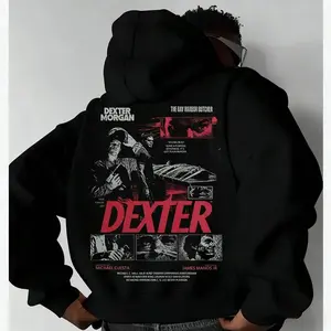Dexter Retro T-Shirts, Crewneck Sweatshirts & Pullover Hoodie - Fun Dexter movie hoodie, Morgan graphic 90s style hoodie, Bay Harbor Butcher hoodie, Morgan graphic 90s style hoodie, movie hoodie, trendy hoodie RGRH