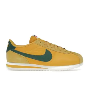 Nike Women's Cortez Textile Yellow Ochre Gorge Green, from StockX
