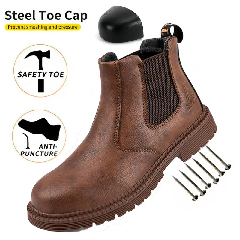 Women's Chic Striped Slip-On Safety Clogs, Waterproof Synthetic Work Footwear with Anti-Slip Soles and Metatarsal Guard for Kitchen Chef Use
