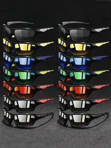 14pcs latest style unisex sports sunglasses,are not only practical but also fashionable, offering various colors and functions suitable for all kinds of outdoor activities. The lenses have UV400 protection. Sports Eyewear