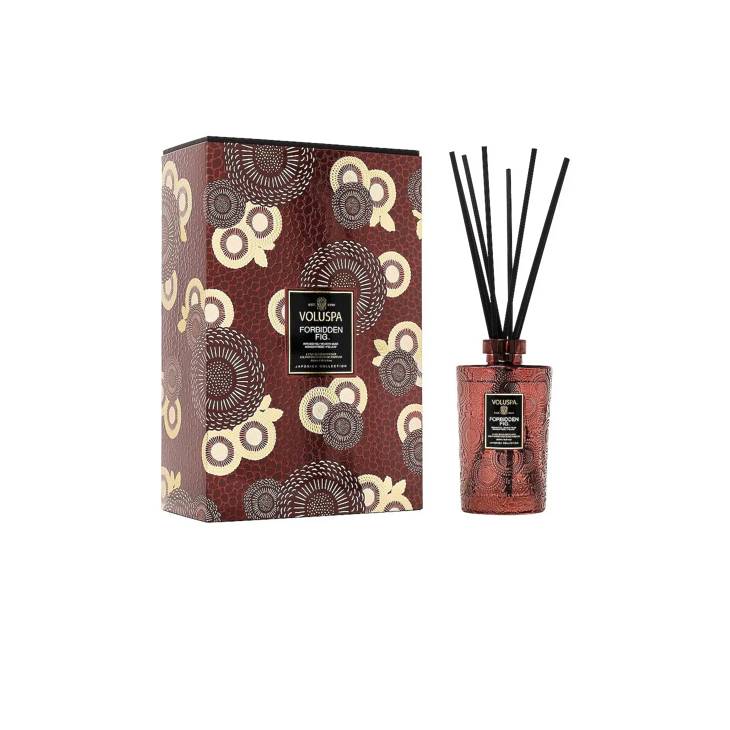 Voluspa Luxe Forbidden Fig Diffuser in Forbidden Fig Voluspa Luxe Forbidden Fig Diffuser in Forbidden Fig