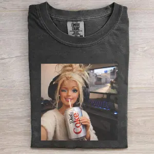 [Sale up to 50%] [Free Ship] Doll Face Diet Coke Meme Shirt, Funny Doll T-Shirt, Offensive Weird Gift, Trendy Tee