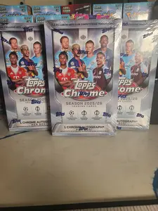 3 UEFA Club 25/26 Hobby Box Pick Your Team Break